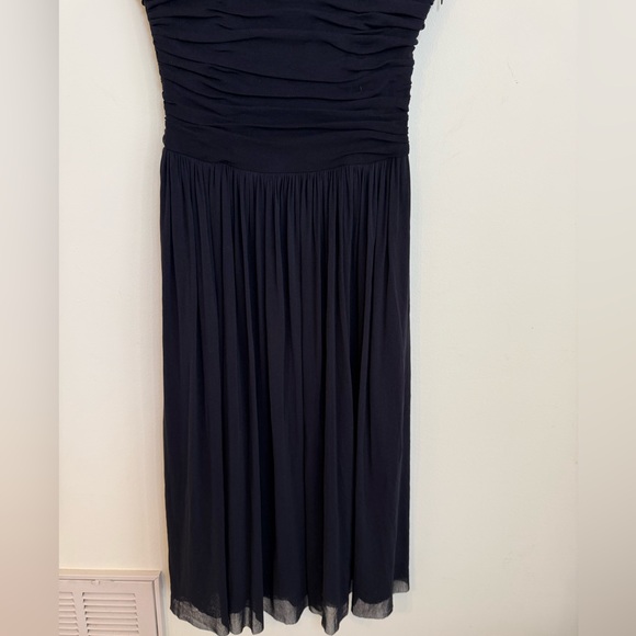 White House Black Market Strapless Black Dress - Picture 3 of 10